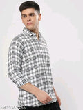 White Check Shirt